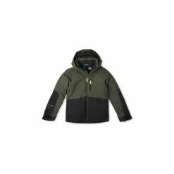 O'Neill Texture Jacket Boys green pet
