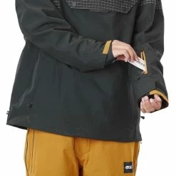 Picture Anton Jacket Men black ripstop -Ski Jackets Sales picture anton jacket men black ripstop 5