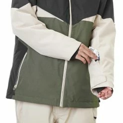 Picture Styler Jacket Men black/lychen green -Ski Jackets Sales picture styler jacket men black lychen green 4