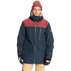 Quiksilver Fairbanks Jacket Men navy blazer