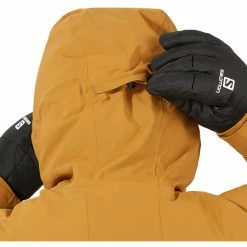 Salomon Highland Jacket Men bronze brown/cumin -Ski Jackets Sales salomon highland jacke herren bronze brown cumin 6