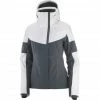 Salomon Speed Jacket Women white/ebony -Ski Jackets Sales salomon speed jacket women white ebony 1
