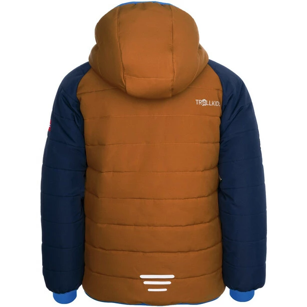 TROLLKIDS Hafjell Pro Snow Jacket Kids navy/bronze/azure blue 4 TROLLKIDS Hafjell Pro Snow Jacket Kids navy/bronze/azure blue - Image 2