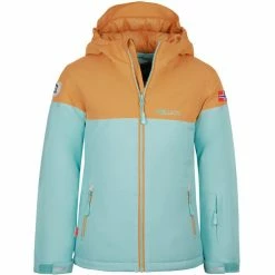 TROLLKIDS Hallingdal Jacket Girls aqua/honey