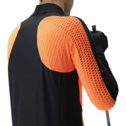 UYN Cross Country Skiing Coreshell Jacket Men orange fluo/black/turquoise -Ski Jackets Sales uyn cross country skiing coreshell jacket men orange fluo black turquoise 4