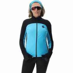 UYN Cross Country Skiing Coreshell Jacket Women turquoise/black/turquoise -Ski Jackets Sales uyn cross country skiing coreshell jacket women turquoise black turquoise 4