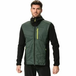 VAUDE Valdassa Hybrid Jacket Men black/dusty forest -Ski Jackets Sales vaude valdassa hybrid jacket men black dusty forest 3