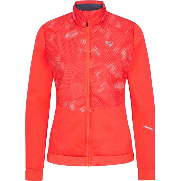 Ziener Narina Active Jacket Women hot red stripe 3 Ziener Narina Active Jacket Women hot red stripe