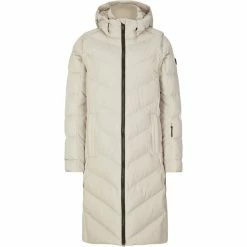 Ziener Telse Ski Jacket Women silver/beige